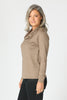 Hedrena Cowl Neck Long Sleeve Top