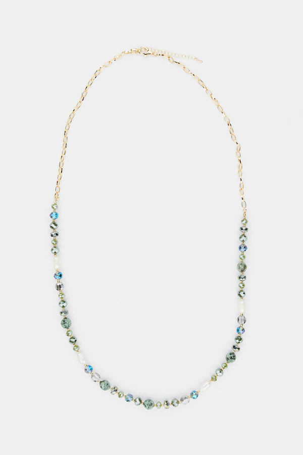 Priya Beaded Long Necklace