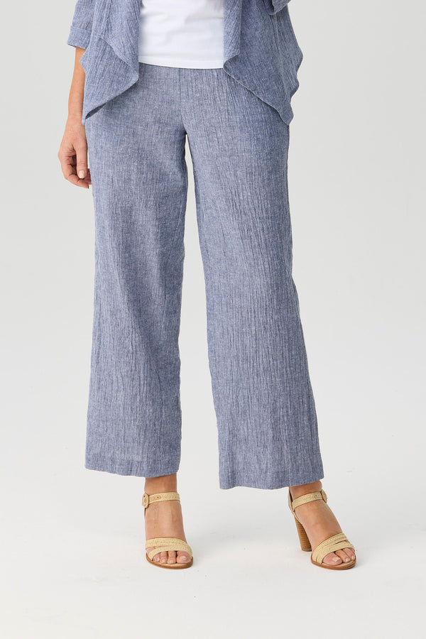 Lumina Wide Leg Pull On Pant