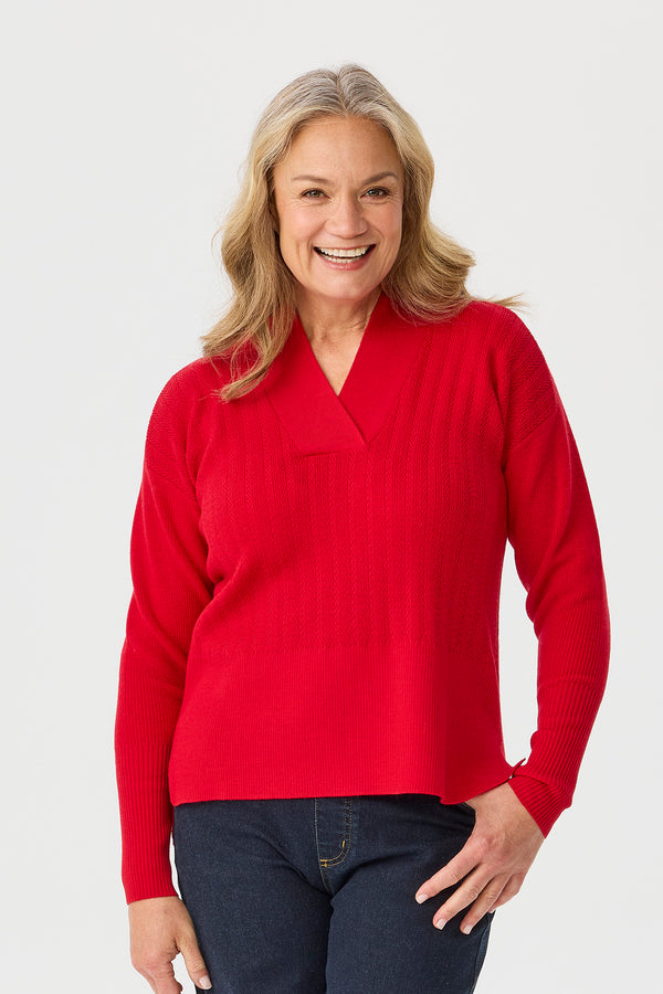 Herring V Neck Sweater