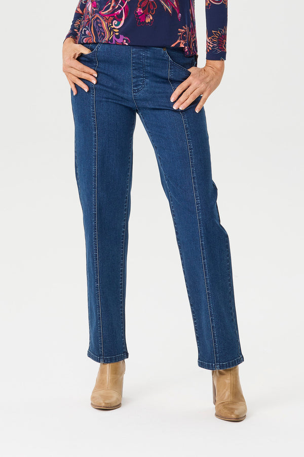 Harper Straight Leg Pull On Jean