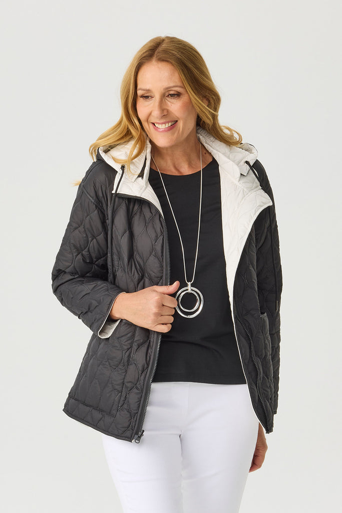 Elements Reversible Quilt Jacket