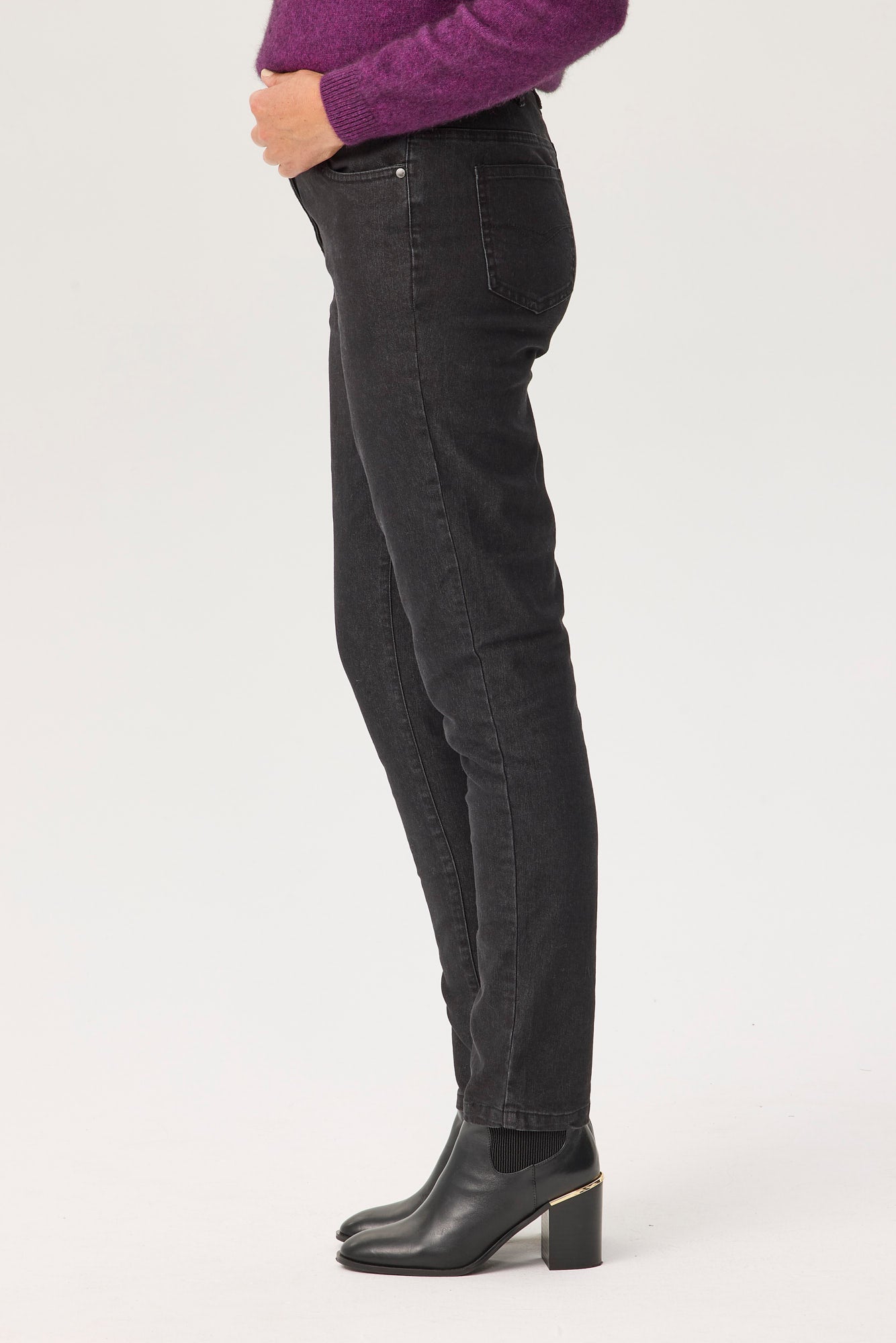 Code Zip Front Narrow Leg Jean