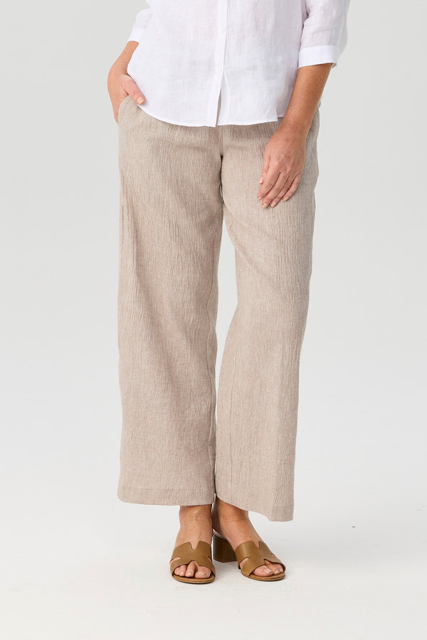 Lumina Wide Leg Pull On Pant