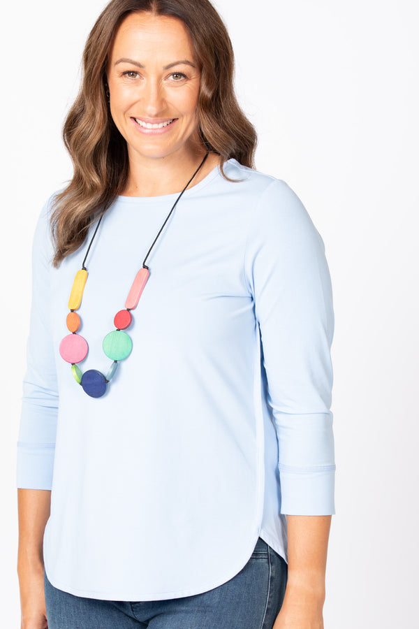 Eternity Modal/cotton 3/4 Sleeve Top