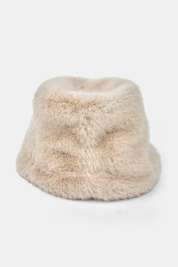 Brooklyn Faux Fur Bucket Hat