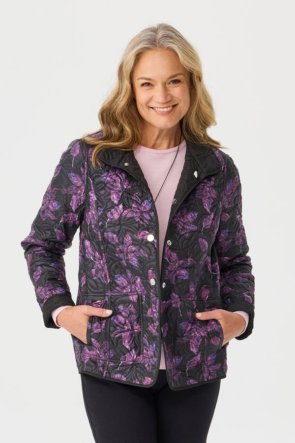 Della Reversible Print Jacket