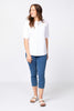 Recreation Boat Neck Elbow Slv Top