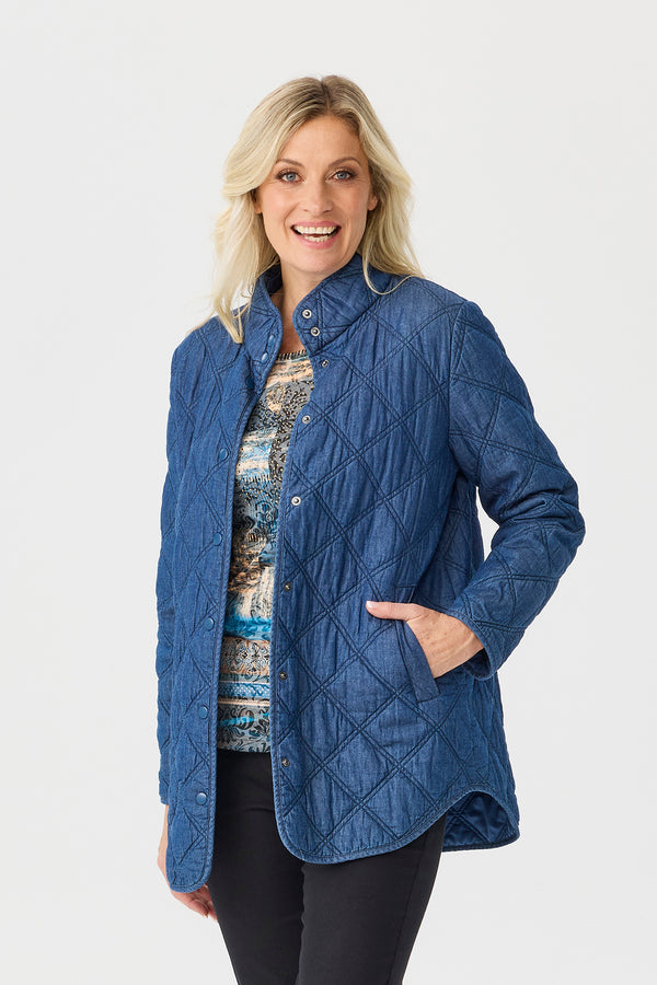 Blue Moon Quilted Jacket