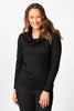 Hedrena Cowl Neck Long Sleeve Top