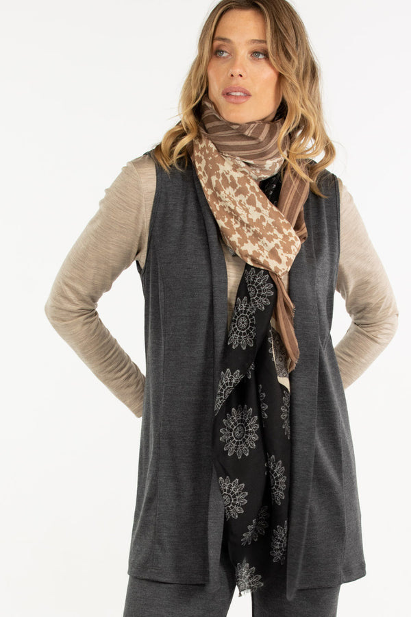 Hedrena Interlock Longline Vest