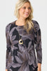 Tonina Pleat Back Long Sleeve Top