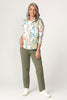 Oasis Print Zip Up Jacket