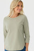 Eternity Modal/cotton 3/4 Sleeve Top