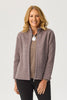 NEVE TEXTURED ZIP UP JACKET