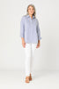 HI-LOW THAMES STRIPE L/SLV SHIRT