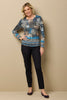 Raquel Long Sleeve Burnout Top