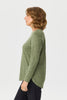 Hedrena Pleat Back Long Sleeve Top
