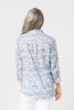 CHAMBRAY HEARTS 3/4 SLV SHIRT