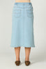 DENIM A-LINE SKIRT