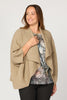 POSSUM MOSS STITCH LONGLINE WRAP
