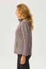 NEVE TEXTURED ZIP UP JACKET