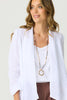 COASTLINE 3/4 SLV WATERFALL CARDI