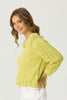 PORTIA FANCY KNIT ELBOW SLV SWEATER