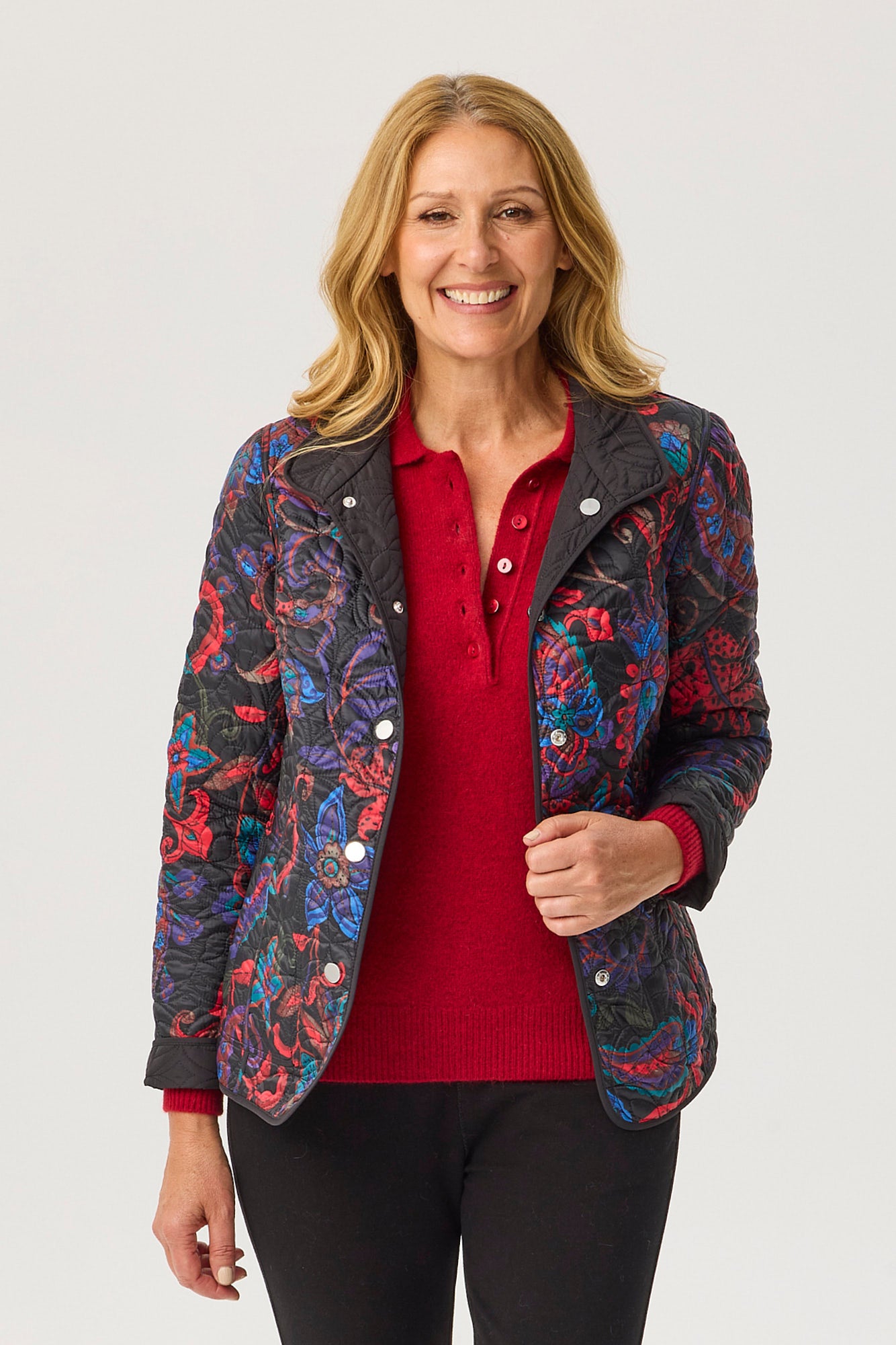 MEDICI REVERSIBLE PRINTED JACKET