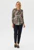 Cleo Pleat Back Long Sleeve Top