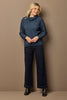 Possum Moss Stitch Cowl Sweater