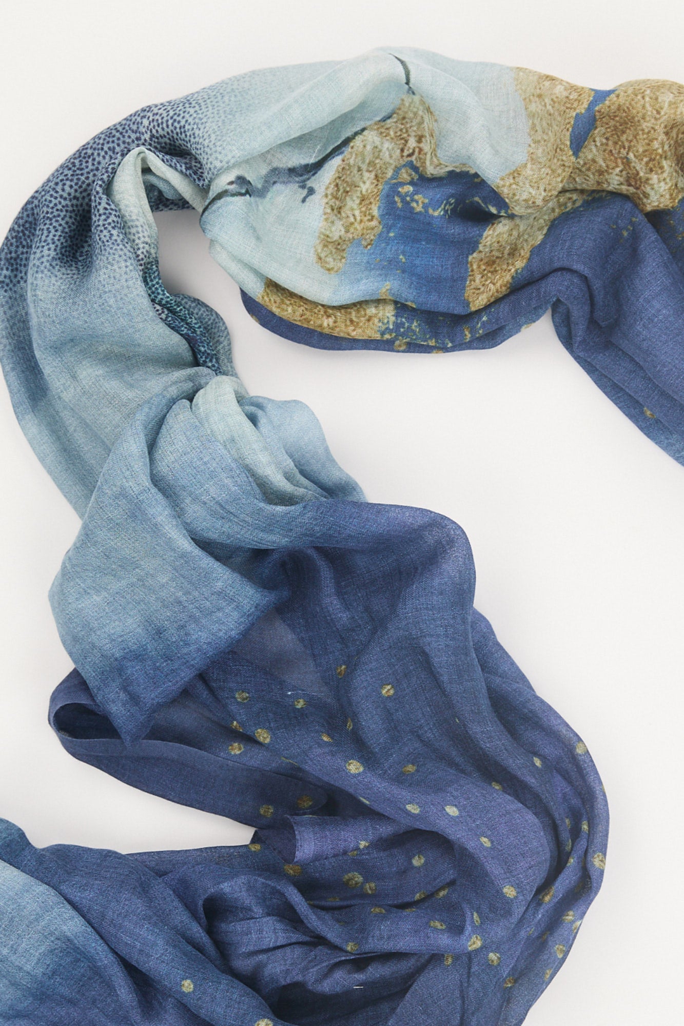 TENILLE WOOL SILK SCARF