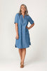 Avignon Short Sleeve Relaxed Dress