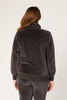 VANCE VELOUR ZIP UP JACKET