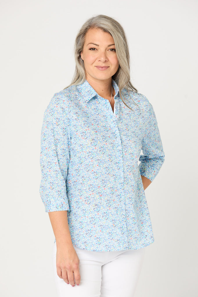 PIPER 3/4 SLV SHIRT