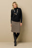 Bayview Check Pull On Skirt