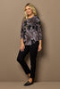 Tonina Pleat Back Long Sleeve Top