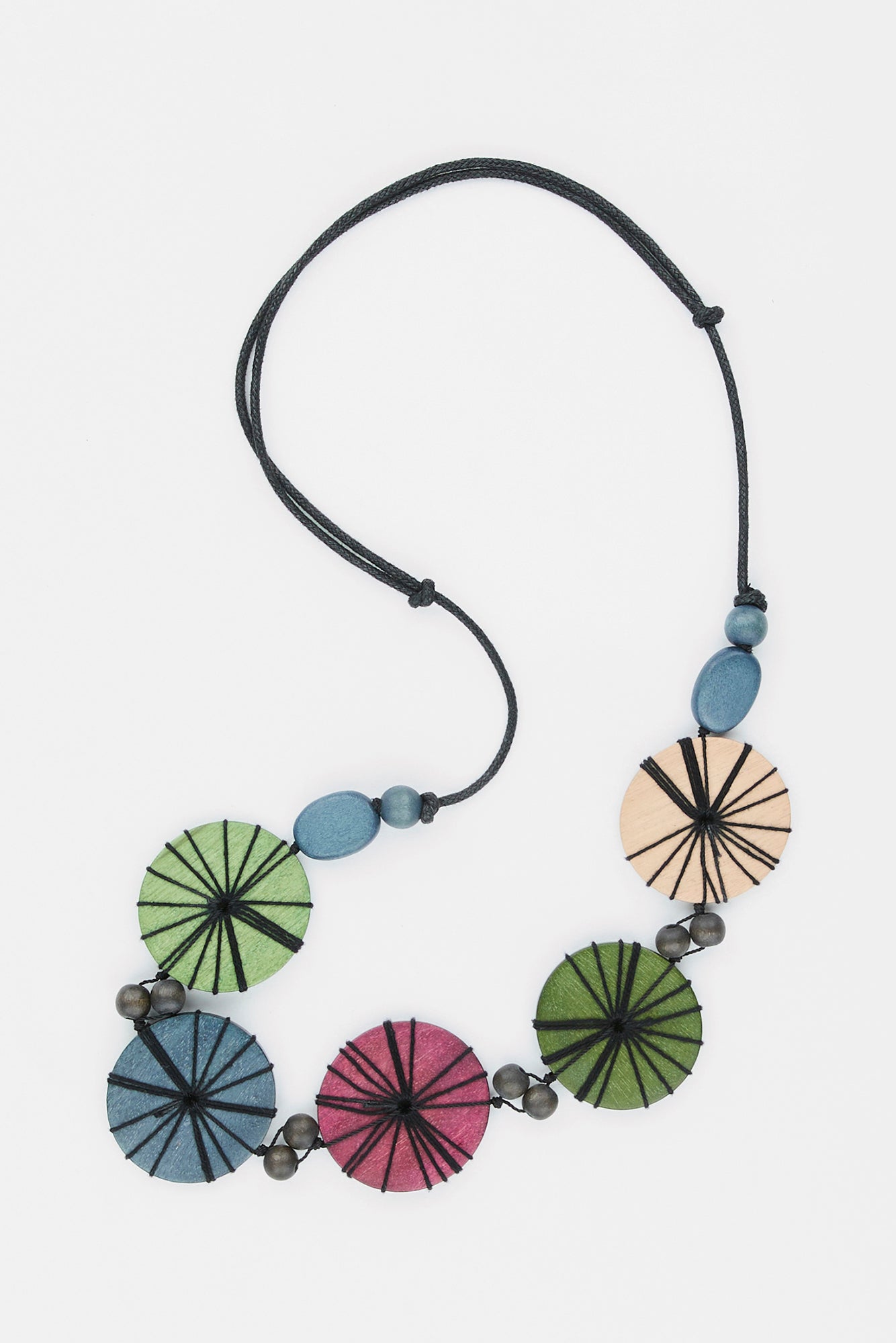 Cosima Wooden Necklace