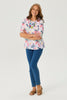 CASSIDY ELBOW SLEEVE TEE