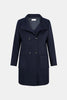 ZARINA DOUBLE BREASTED LONG COAT