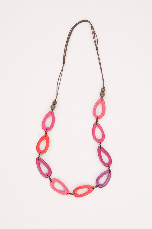 ANAIS WOODEN NECKLACE