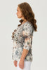 RUBEN 3/4 SLEEVE PRINT TEE