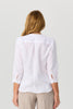 Caledonia Collarless 3/4 Sleeve Shirt
