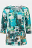 Ruby 3/4 Sleeve Burn Out Top