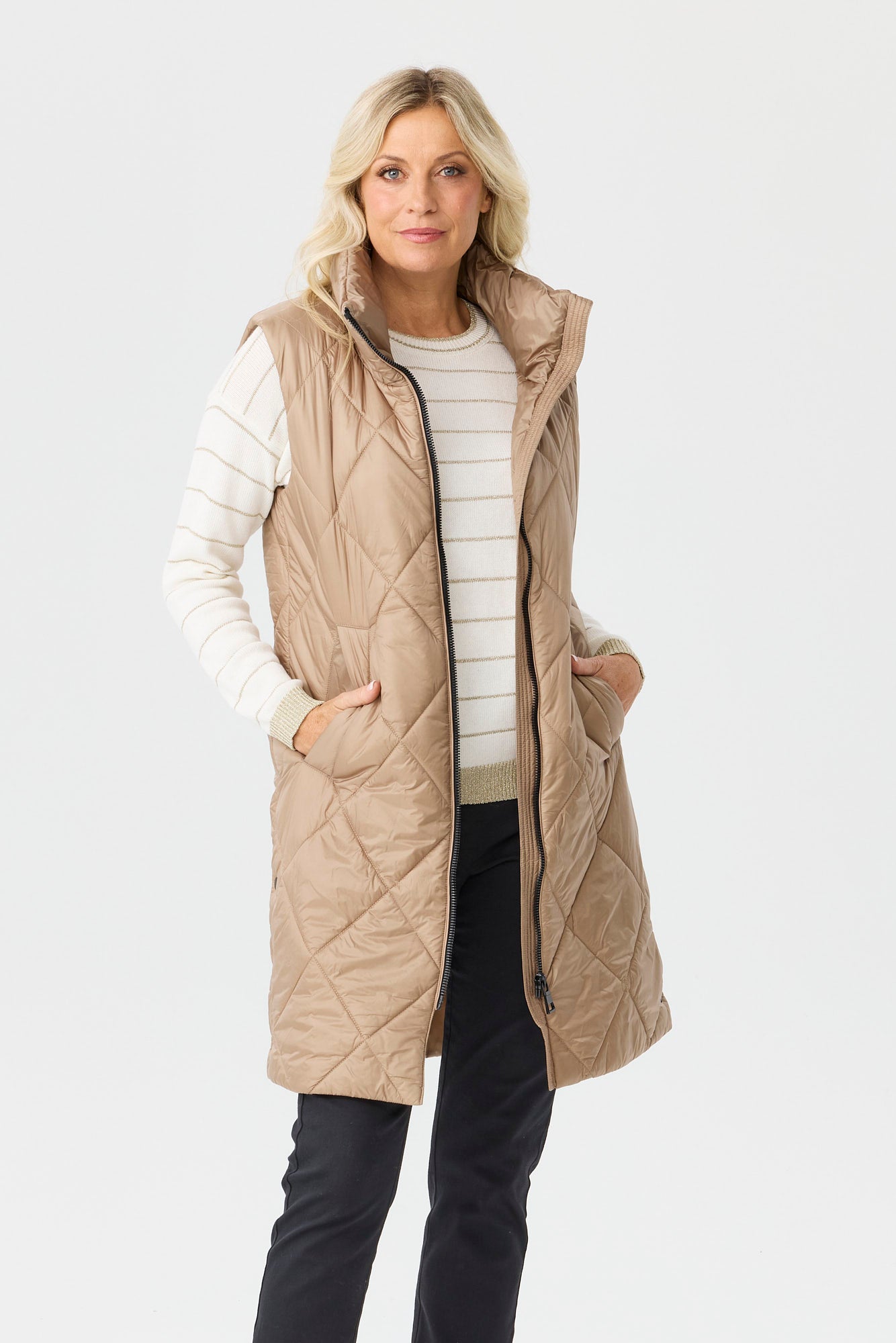 Lido Longline Puffer Vest