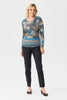 Raquel Long Sleeve Burnout Top