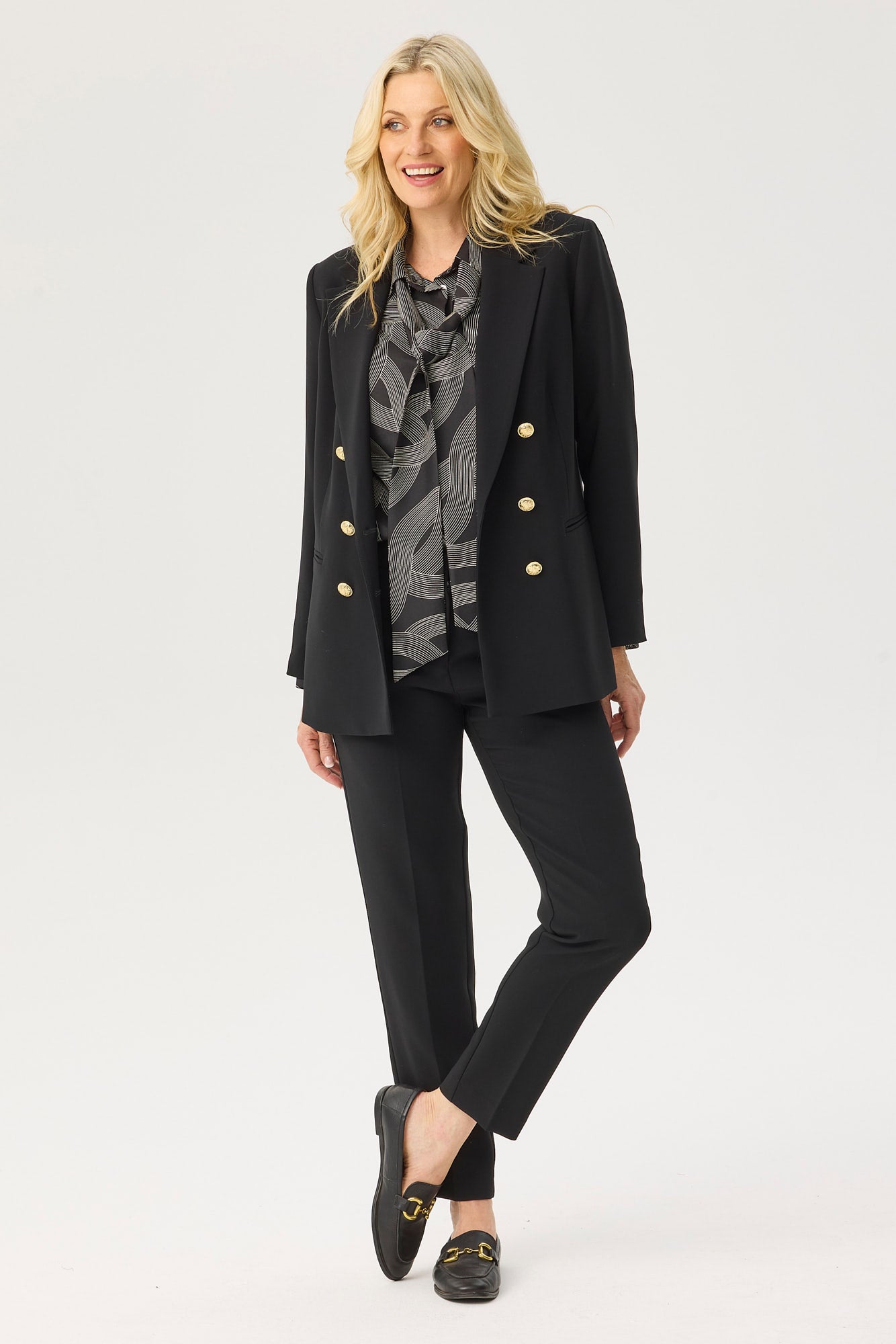 LUCET L/SLV SHIRT WITH TIE