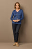 Hedrena V Neck Long Sleeve Top