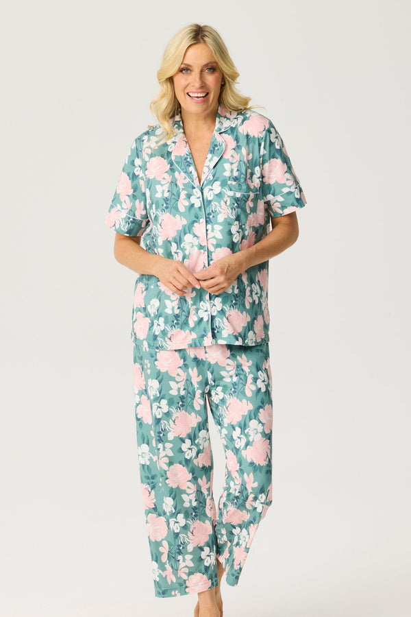 DULCET S/S CROP PANT PJ SET IN BAG