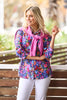 COVENTRY 3/4 SLEEVE PRINT SHIRT